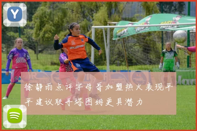 徐静雨点评字母哥加盟热火表现平平建议联手塔图姆更具潜力